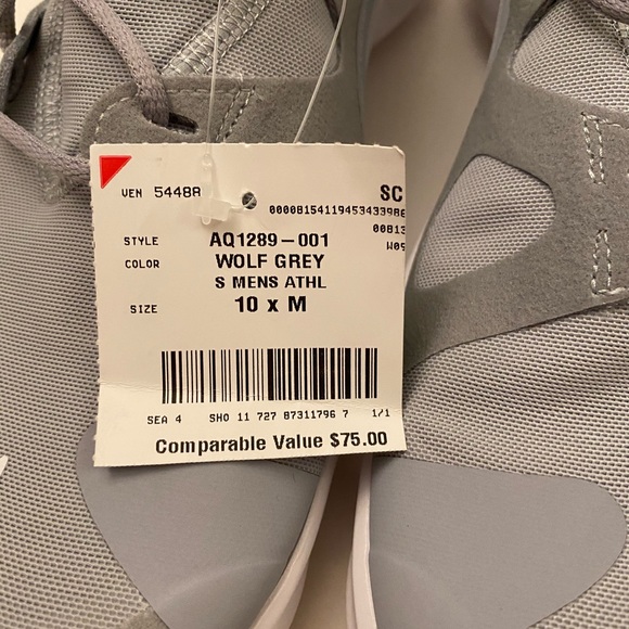 Nike Free RN 5.0 Mens size 10 Wolf Grey and White - Picture 6 of 7